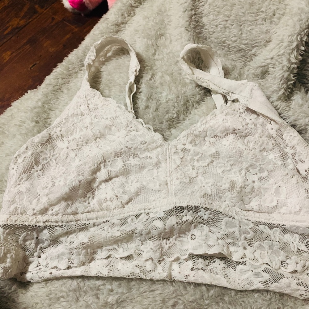 White bra